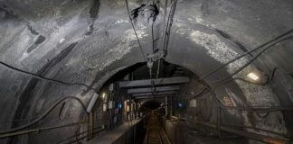 una mina subterráneo en el corazón de Madrid