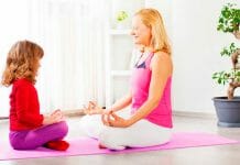 yoga para niños y yoga para mamás