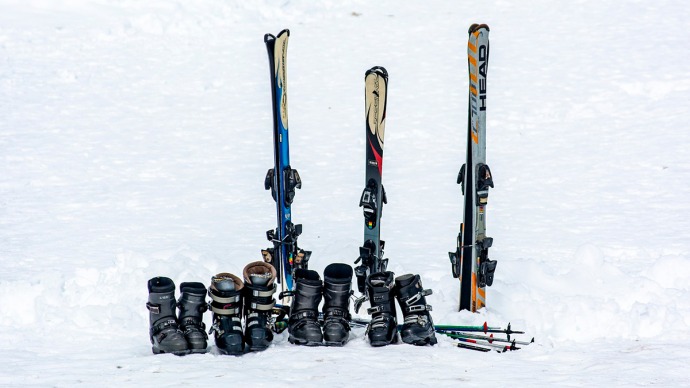 equipación de esquí básica