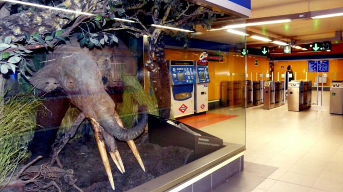 Estación Metro visitar con Pasaporte