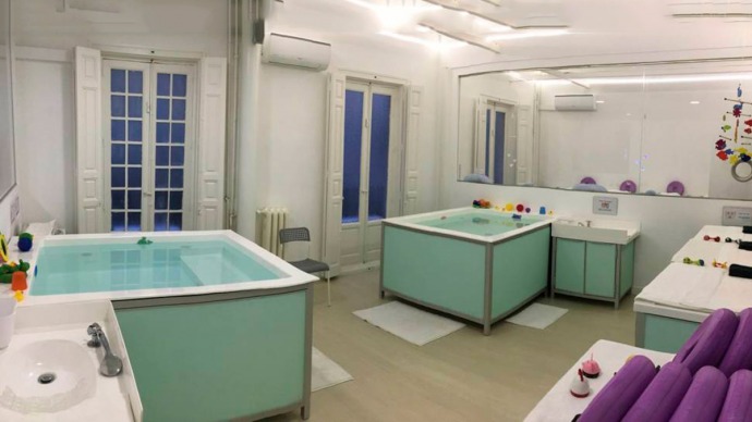spa para bebés con piscina en Madrid