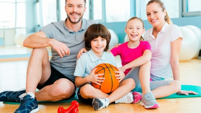 deporte en casa con niños
