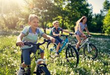 rutas en bici con nenes