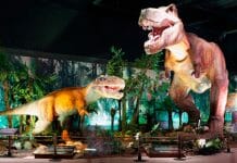 recinto ferial de Alicante se llena de dinosaurios