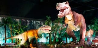 recinto ferial de Alicante se llena de dinosaurios