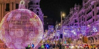 Madrid luces de Navidad