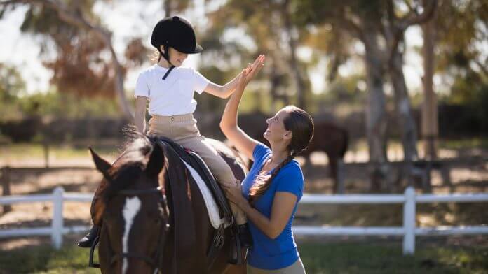 actividades niños montar a caballo Madrid
