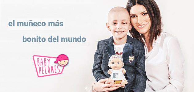 Laura Pausini baby pelón juegaterapia