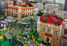 Exposición Lego en el Ayuntamiento de Alcobendas