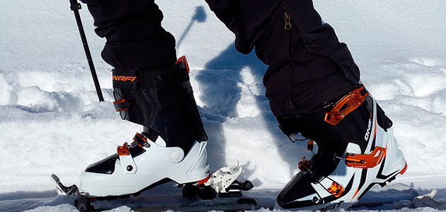 material botas de esquí