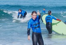 deportes de playa escuela de surf de verano