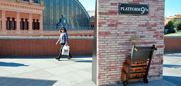 Madrid Ciudad Mágica con Harry Potter en la Estación de Atocha