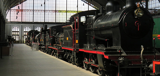 museo del ferrocarril trenes jardín de España