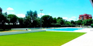 piscina al aire libre municipal de Entrevías
